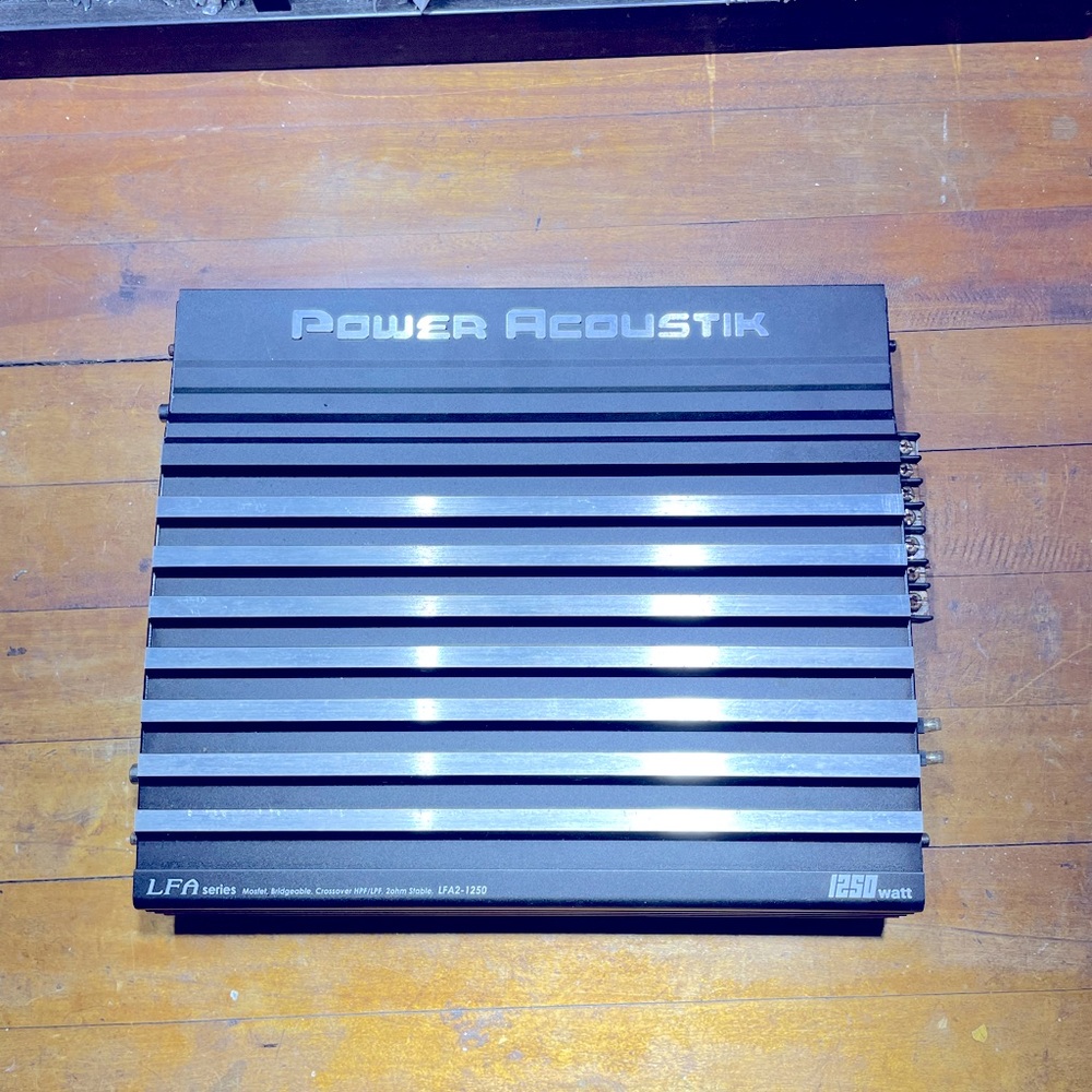 🔊Power Acoustik LFA2-1250 Amplifier🔊